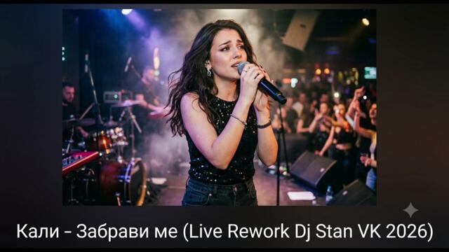 Кали - Забрави ме (Live Rework Dj Stan VK 2026)