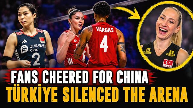 Vargas, Güneş & Aydın SILENCED 5,000 Fans in 90 Minutes | Turkey vs China VNL Semifinal Breakdown