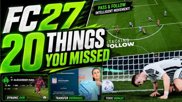 FC 27 - 20 Things You MISSED in the Reveal Trailer! 👀