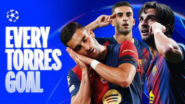 EVERY Ferran Torres Champions League Goal! 🇪🇸