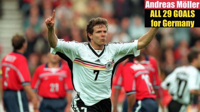Andreas Möller ◉ All 29 Goals for Germany 🇩🇪