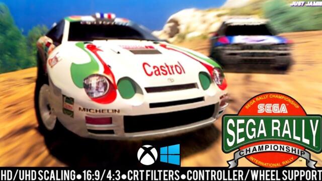 Sega Rally Championship Wanszai PC/Xbox Port - Quick Setup 2026 #segarally #segagames #arcadegames
