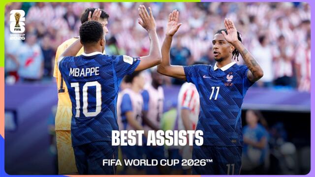 Best Assists | FIFA World Cup 2026™ | Olise, Ziko & More