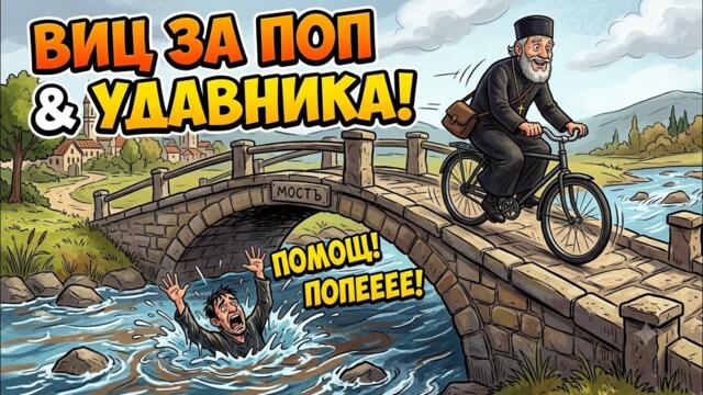 ВИЦ ЗА ПОП И УДАВНИКА СМЯХ 