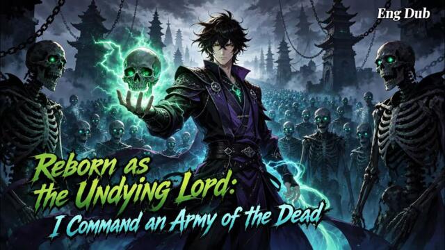 🔥NEW🔥【Reborn as the Undying Lord: I Command an Army of the Dead 】 #anime  #englishdubbed