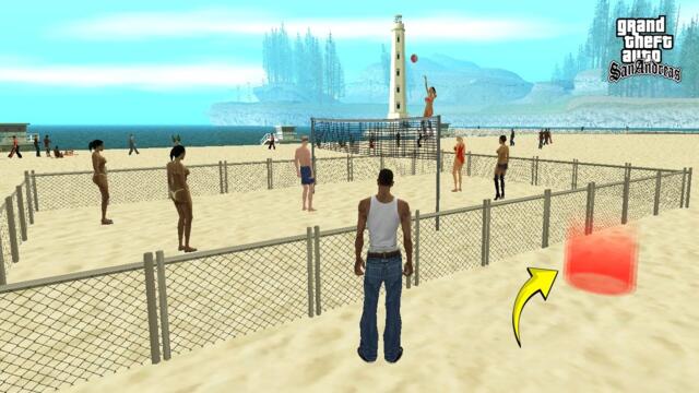 How to Playing Volleyball in GTA San Andreas?