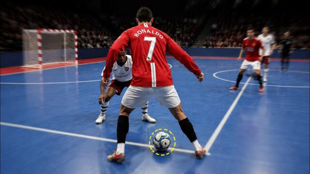 Cristiano Ronaldo Skills in FUTSAL