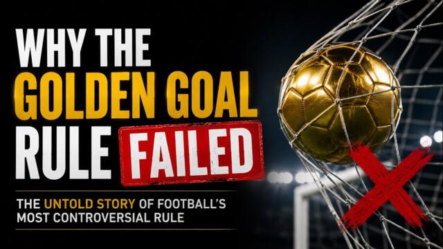 The Untold Story Behind Why the Golden Goal Rule Was Removed
