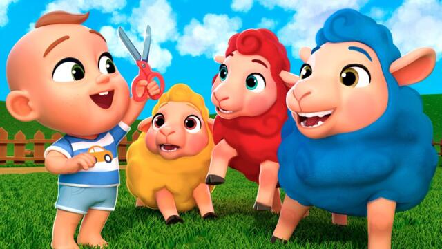 Baa Baa Colorful Sheep! 🌈 Learn Colors for Kids Songs & Nursery Rhymes