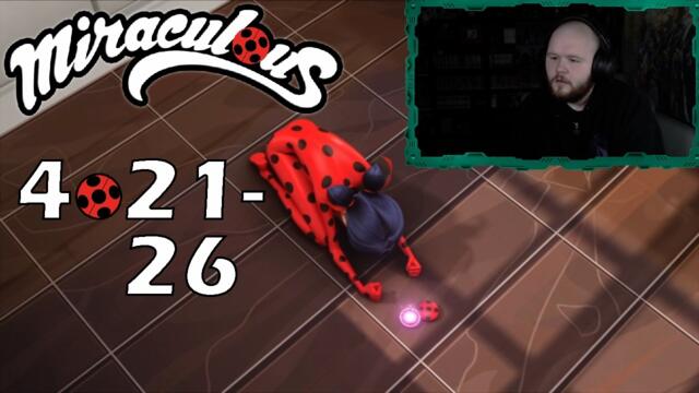 Miraculous Ladybug Season 4 Episodes 21 - 26 REACTION | All Is Lost