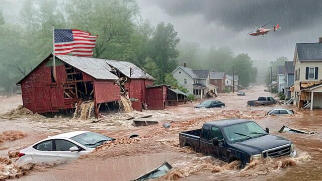 Eastern New York in Flood Chaos! Flooding Collapses Homes, Turns Roads To Rivers in Albany