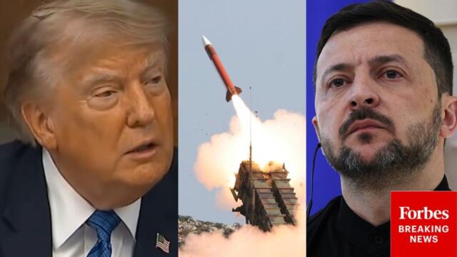 Trump Asked: 'What Did You Tell President Zelensky About The Patriot' Missiles?