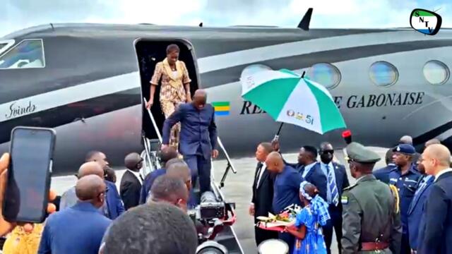 BREAKING: Official State Visit Of President Brice Clotaire Oligui Nguema And His Wife...