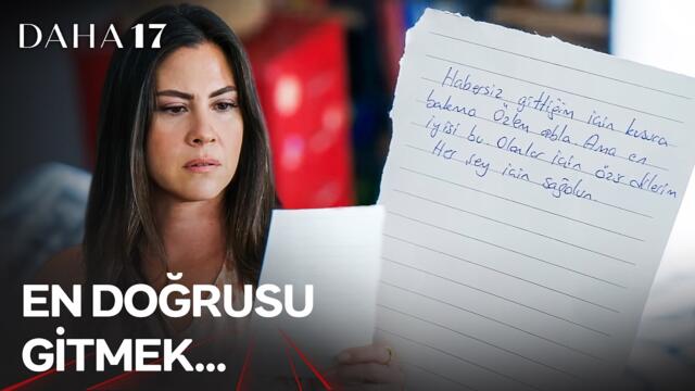 Özlem, Aras'ın Bıraktığı Notu Buldu - Daha 17 | 10. Bölüm