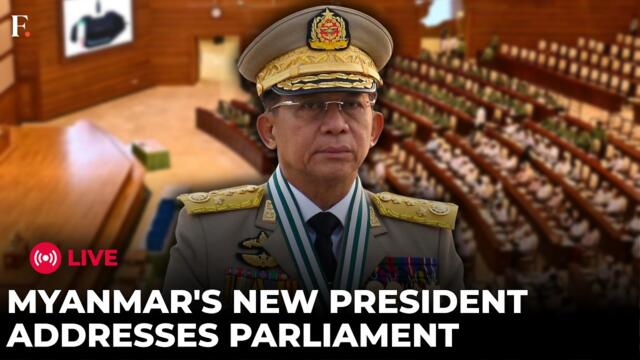 Myanmar Parliament LIVE: President Min Aung Hlaing Addresses Parliament After Disputed Election