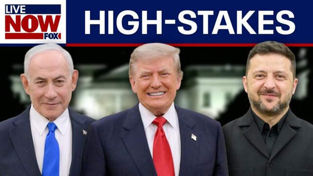 Trump hosts Netanyahu & Zelenskyy at White House: "Positive & productive"