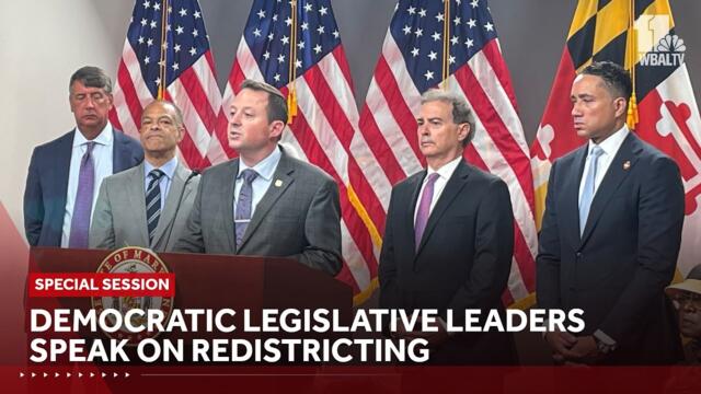 RAW:  Congressional Redistricting press conference