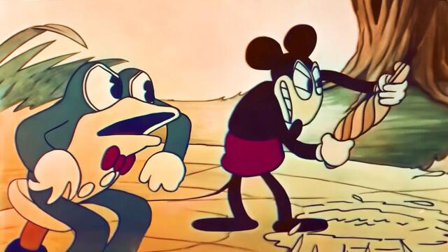 Mickey Mouse's Forgotten Lookalike - Flip the Frog: Fiddlesticks (1930) 🎬 - Refurbished Short Film