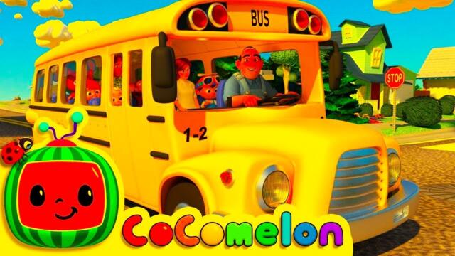 Wheels Go ROUND & ROUND! Wheels on the Bus Go Round and Round🚌🎶✨ | Sing Along Nursery Rhymes