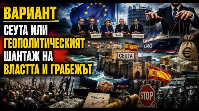 СЕУТА ИЛИ ГЕОПОЛИТИЧЕСКИЯТ ШАНТАЖ НА ВЛАСТТА И ГРАБЕЖЪТ,  Вариант #959