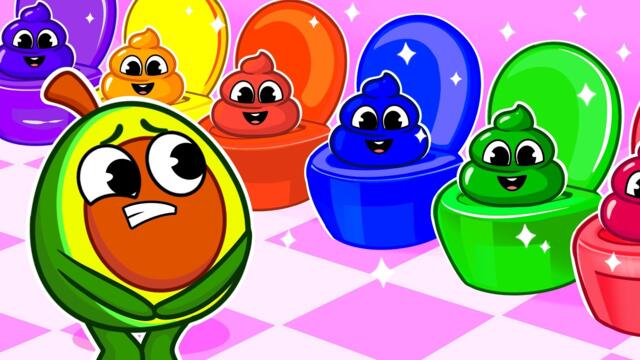 Color Potty for Kids | Potty and Diaper Time | Kids' Songs and Nursery Rhymes