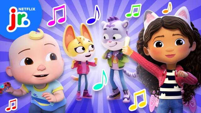 Netflix Jr Jams Sing-Along Compilation 🎶 The Creature Cases, Gabby's Dollhouse & MORE! | Netflix Jr