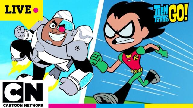 Teen Titans Go! Seasons 1 to 6 👀 FIRST & LAST Episodes Marathon | Cartoon Network Livestream