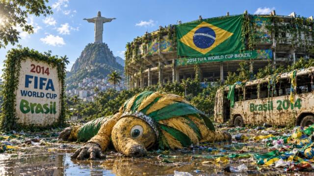 This is What's Left of BRAZIL's $15 Billion World Cup Stadiums