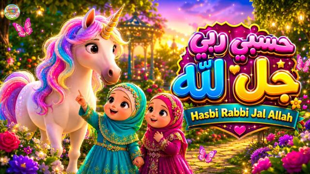 Hasbi Rabbi Jallallah | Beautiful Islamic Naat for Kids | New Style Nasheed ‪@aarohikidstvenglish‬