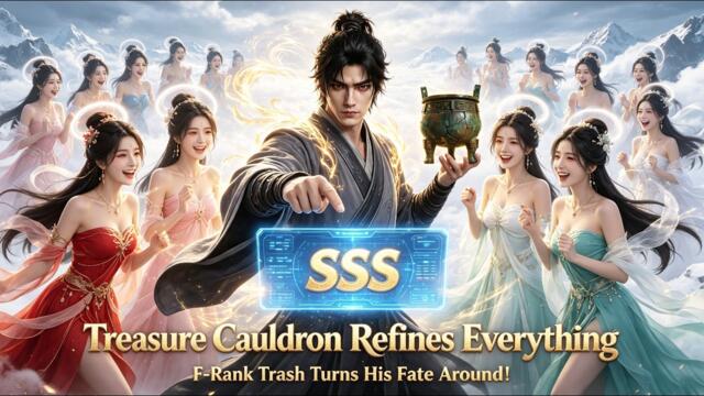 F-Rank Trash Awakens SSS Treasure Cauldron,Turns Junk Into Treasures To Reverse His Fate