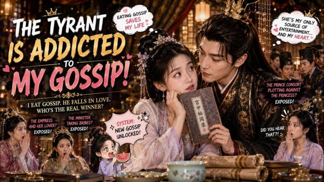 【ENG DUB | FULL】I Just Wanted to Eat Gossip But the Tyrant Emperor Fell in Love With Me！#minidrama