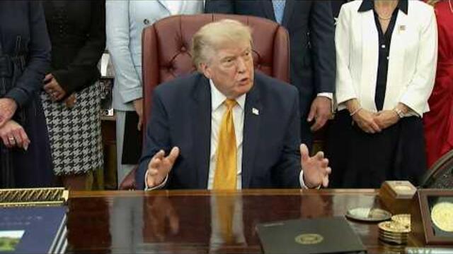 President Trump says he's giving Iran a 'last chance' to make a deal