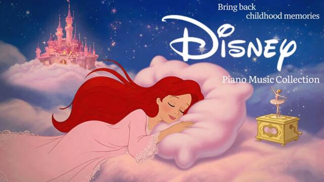 ✨ Bring Back Childhood Memories | Cozy Disney Piano Sleep Collection for Relaxing Nights
