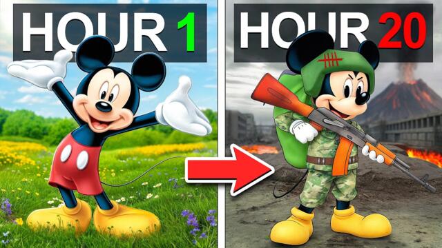 Mickey Mouse Roleplay in a Free Extraction Shooter