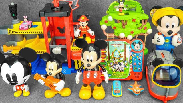 Satisfying with Unboxing Disney Mickey Mouse Garage Playset | Review Toys ASMR