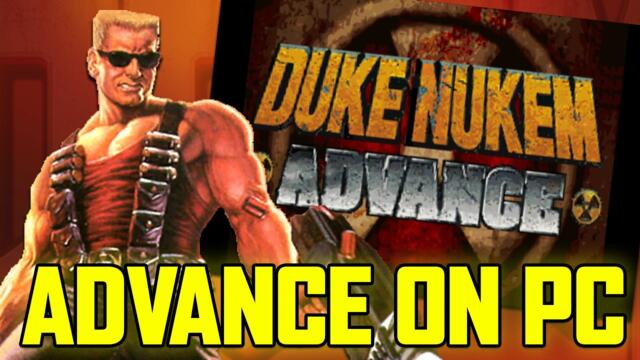This Mod Brings Duke Nukem Advance to PC (And it's GREAT)