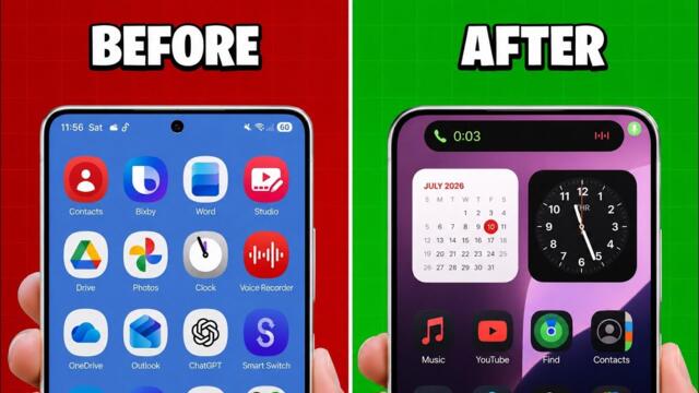 How to install iOS 18 Look on Any Samsung Phone