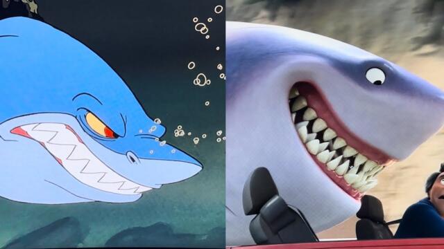 Disney/ Pixar Great White Shark Attack 🦈