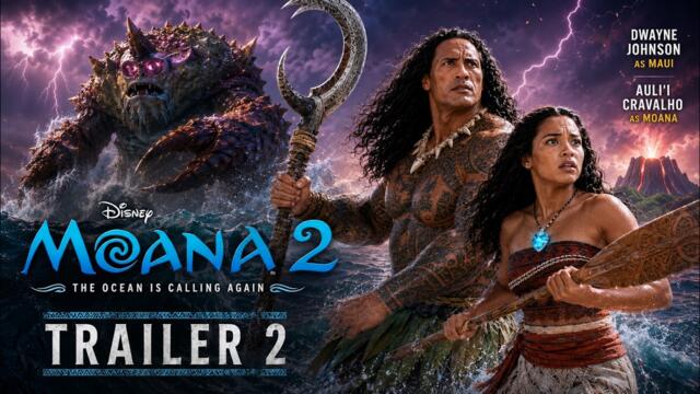 MOANA Super Extended Trailer (4K ULTRA HD) 2026 | Dwayne Johnson Trailer For Moana in 4K Quality