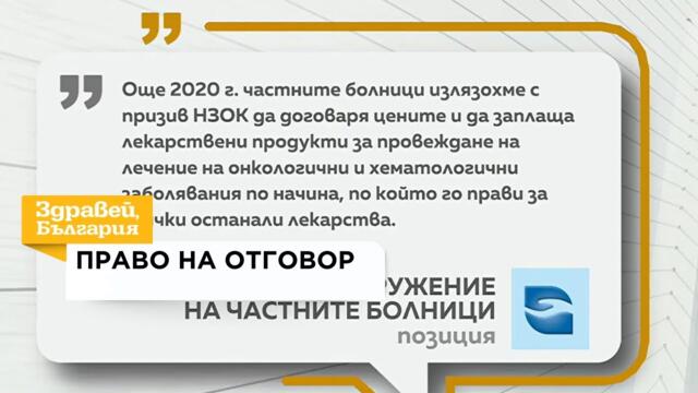 Право на отговор | 5 авг. 2026