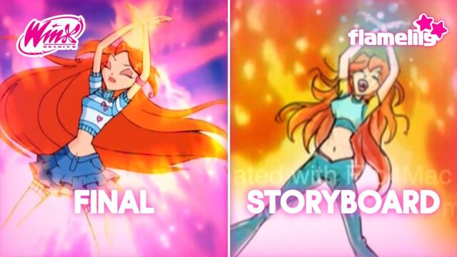 [EXCLUSIVE] Winx Club Specials | CHARMIX STORYBOARD vs FINAL