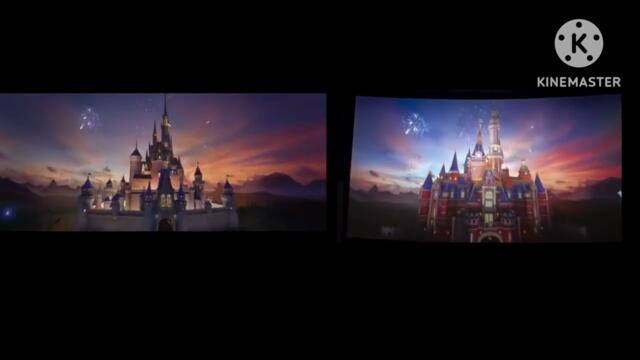 Disney Logo (2024) Normal Vs Variant