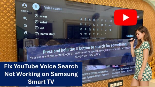 How to Fix YouTube Voice Search Not Working on Samsung Smart TV