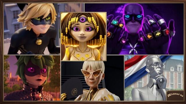 All Miraculous Characters That Were Hit By Cataclysm #miraculousladybug #edit #ladybug #viral