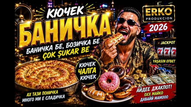 Кючека Баничка 🥟🔥 | NewЧалга Кючек Хит 2026 | ERKO PRODUKCION