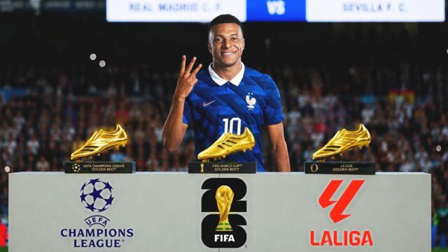 How Kylian Mbappe Won 3 Golden Boots in 2026