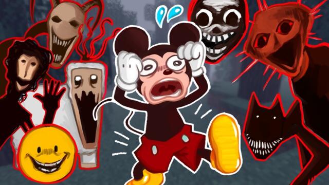 MICKEY plays EVERY MINECRAFT HORROR MOD