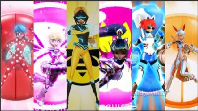Miraculous Winx Group Transformation: Cosmix Full Transformation