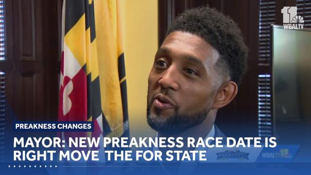 Mayor: Moving Preakness date good for the state