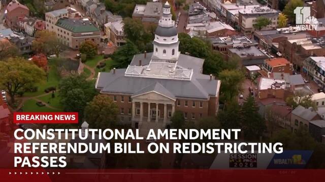 Constitutional amendment referendum bill on redistricting passes